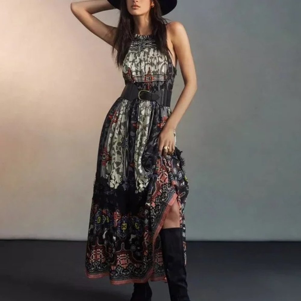 Anthropologie Bhanuni by Jyoti boho Maxi Dress